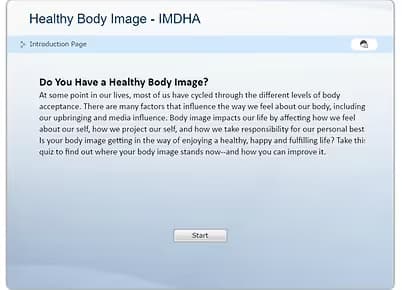 Healthy Body Image - IMDHA
